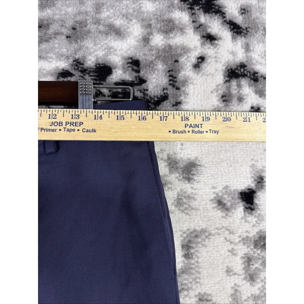 Banana Republic Marzotto Pants Mens Size 31x30 Navy Blue Super 120s Wool Stretch
